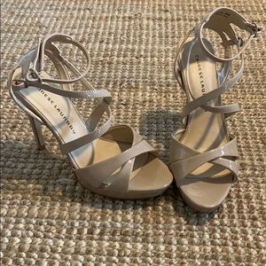 Chinese Laundry Nude Heels. Worn one time!